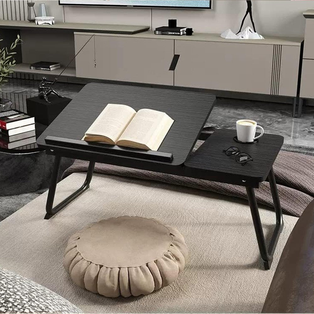 Portable Folding Laptop Table - Versatile Bed Tray and Sofa Desk for Work and Breakfast