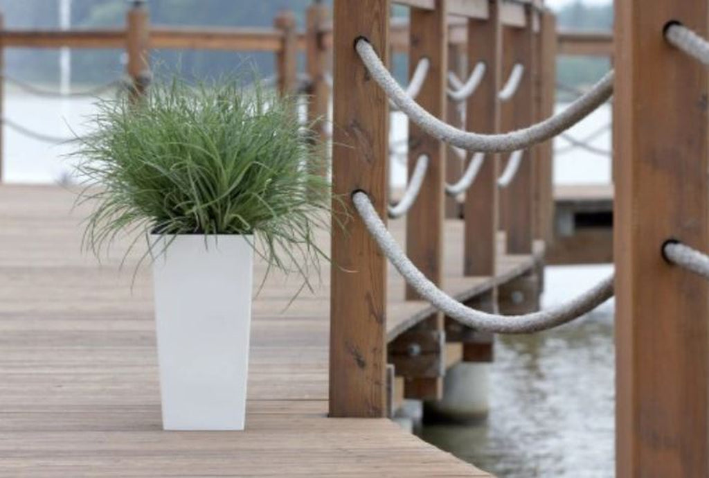 Tall Planter Plant Pot Flower with Insert Indoor Outdoor Garden Patio Home Large