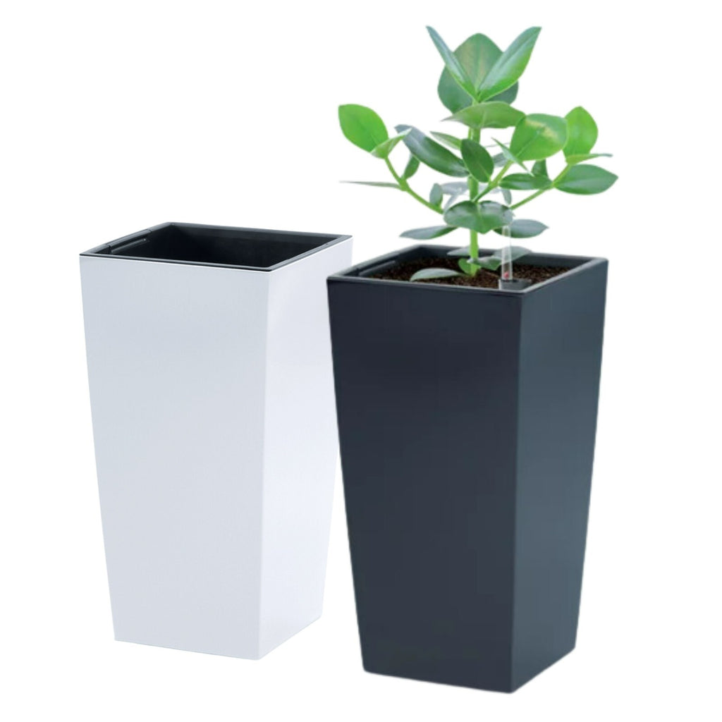 Tall Planter Plant Pot Flower with Insert Indoor Outdoor Garden Patio Home Large