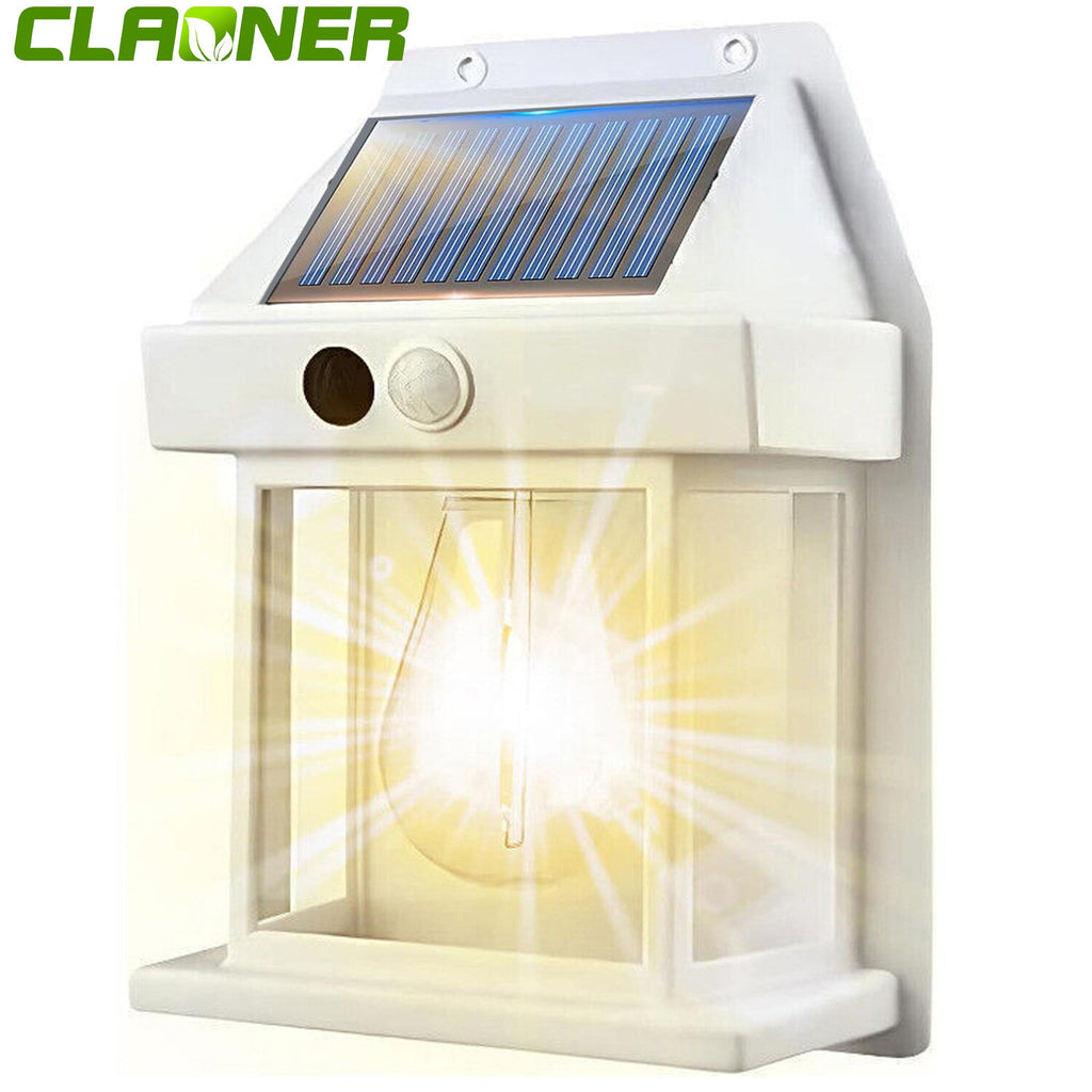 Super Bright Solar Powered Fence Wall Lights LED Outdoor Garden Security Lamp