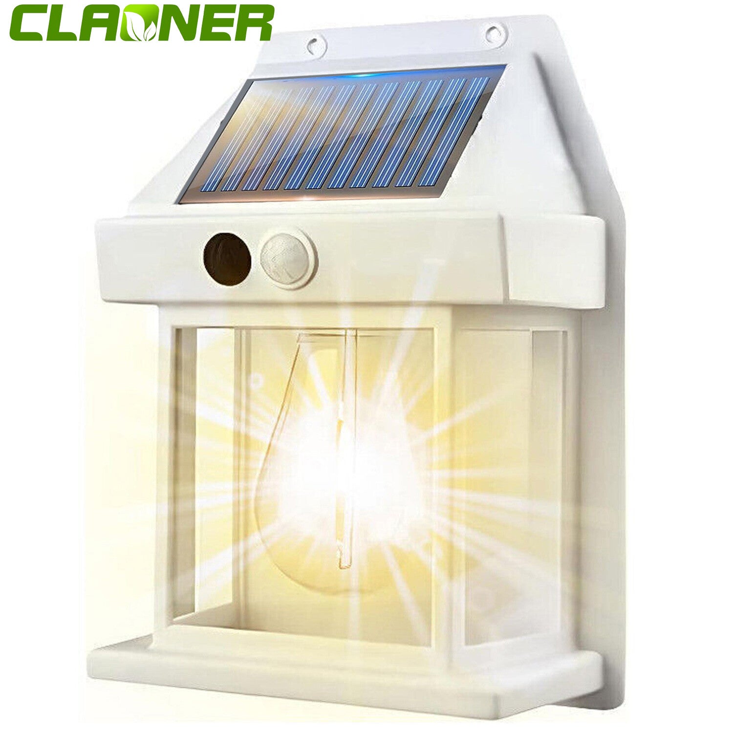 Super Bright Solar Powered Fence Wall Lights LED Outdoor Garden Security Lamp