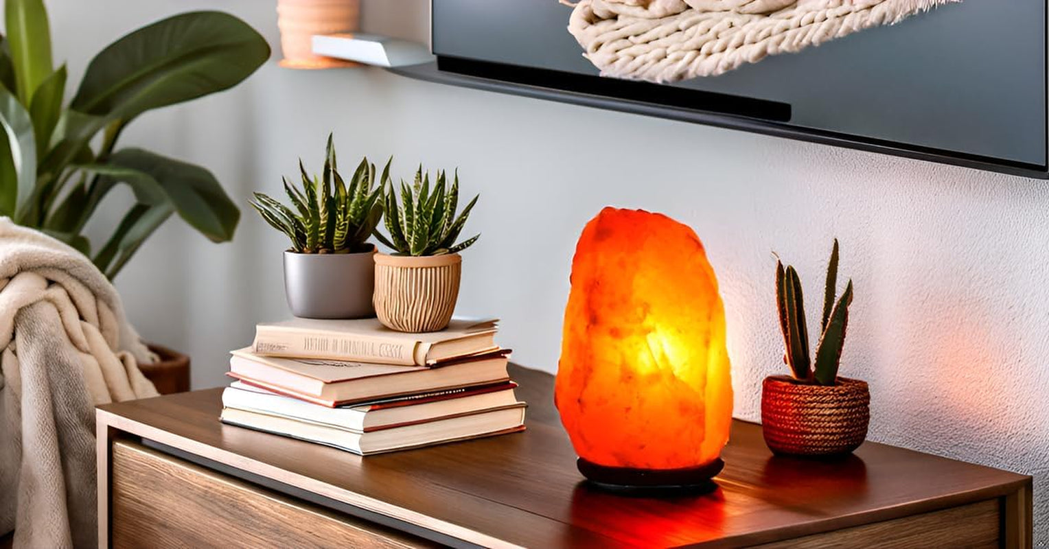 2-3 KG Prime Quality 100% Original Himalayan Crystal Rock Salt Lamp Natural from Foothills of the Himalayas Beautifully Hand Craft Comes with Complete Electric Fitting Guaranteed